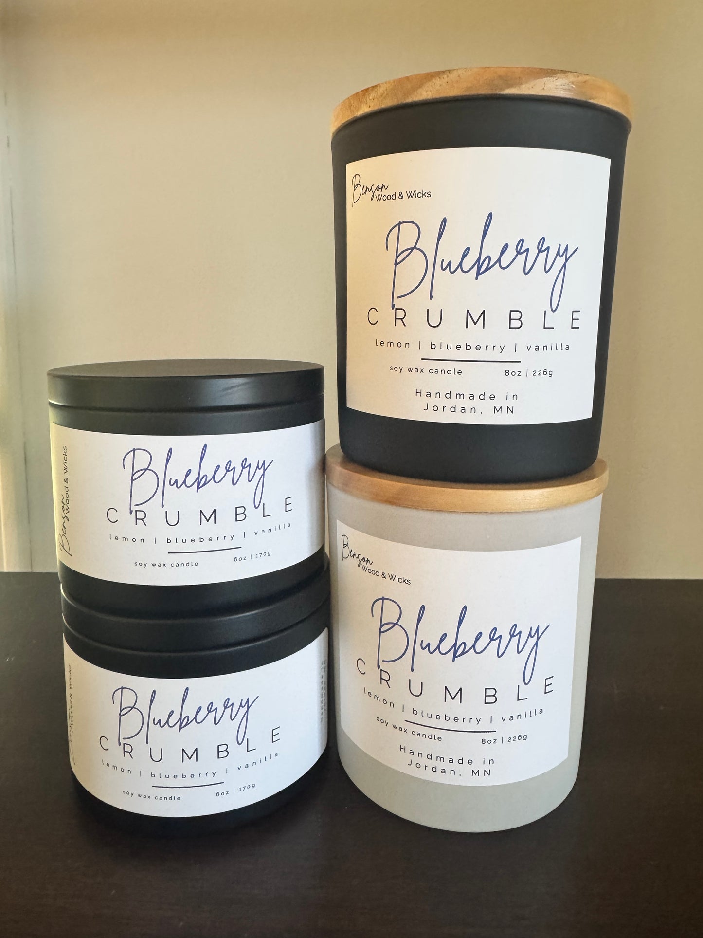 Blueberry Crumble - Soy Candle