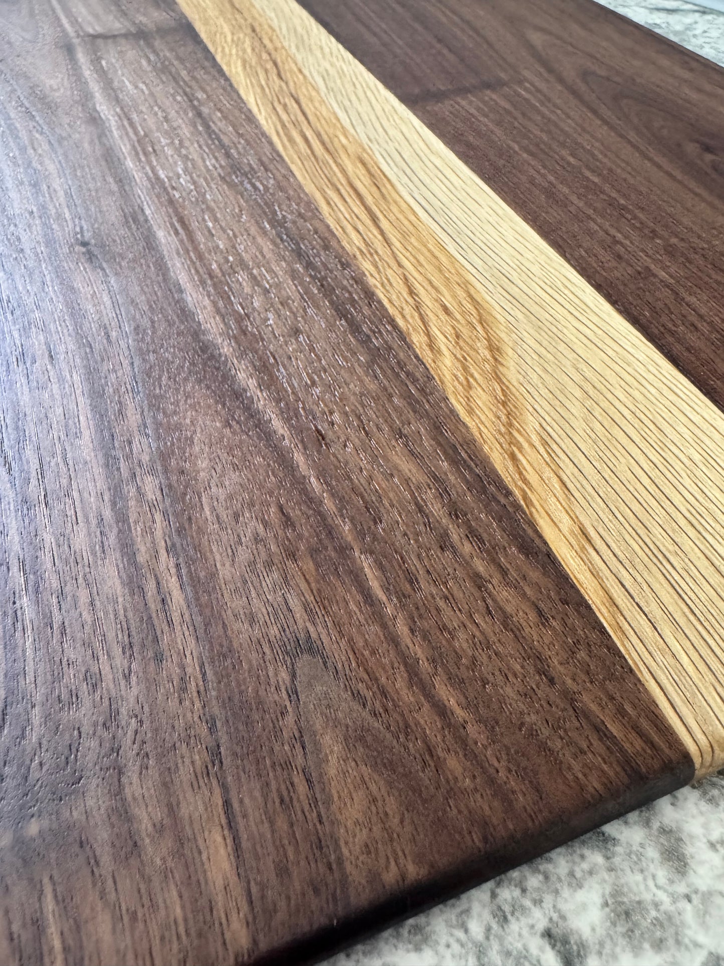 Large paddle handle charcuterie board