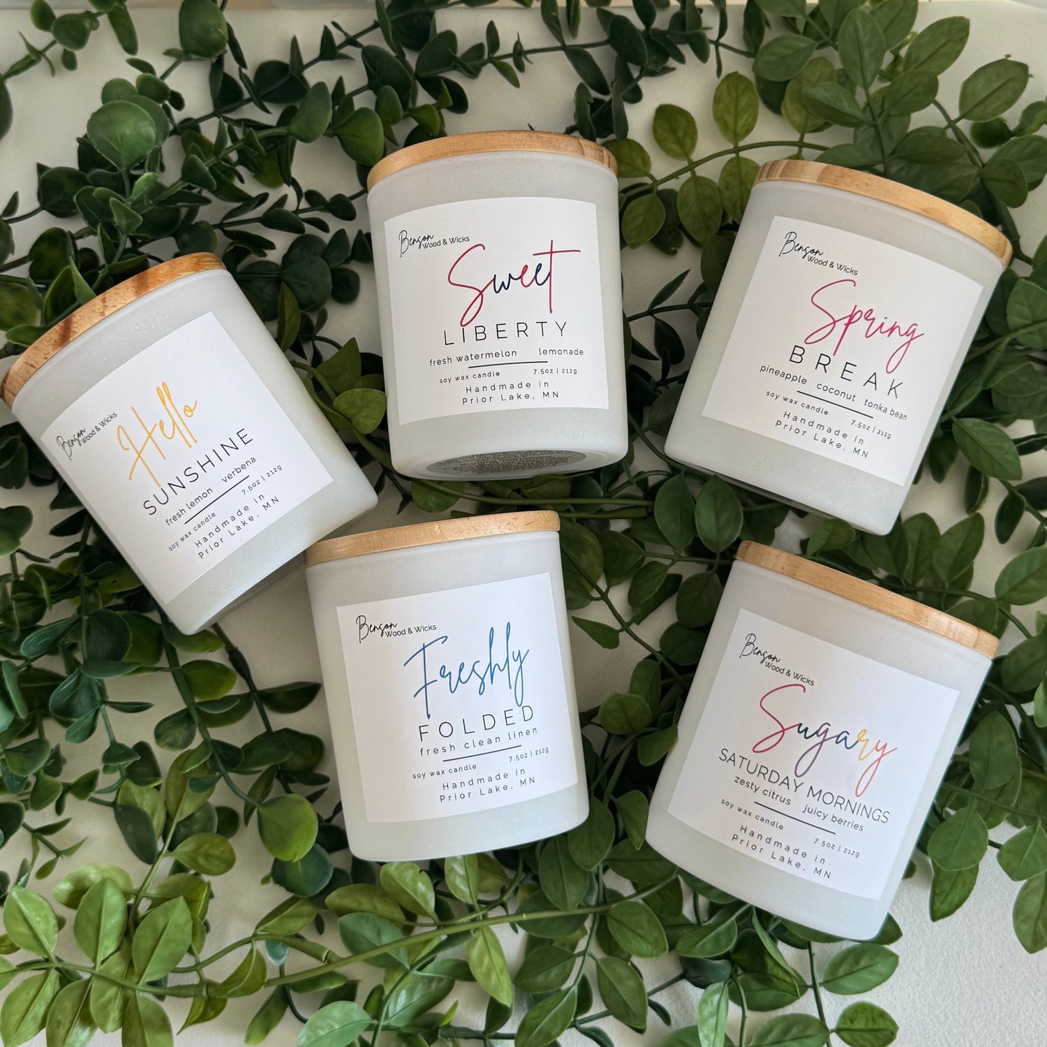 Handcrafted Soy Candles