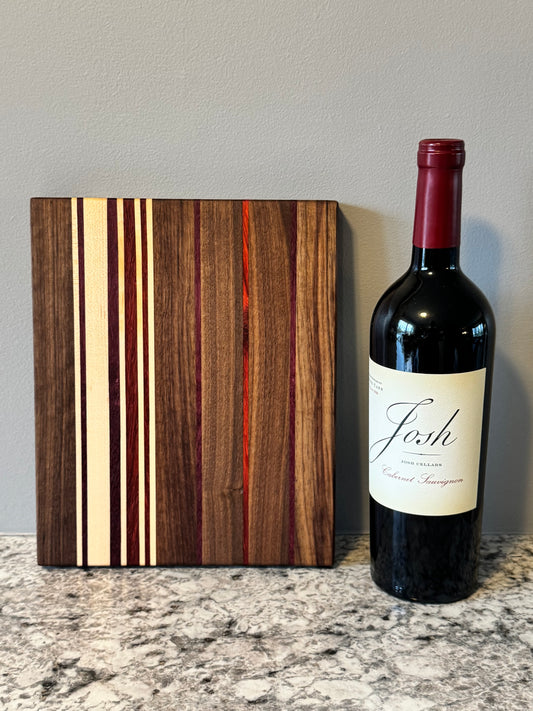 Cutting Board - Stripes - Medium