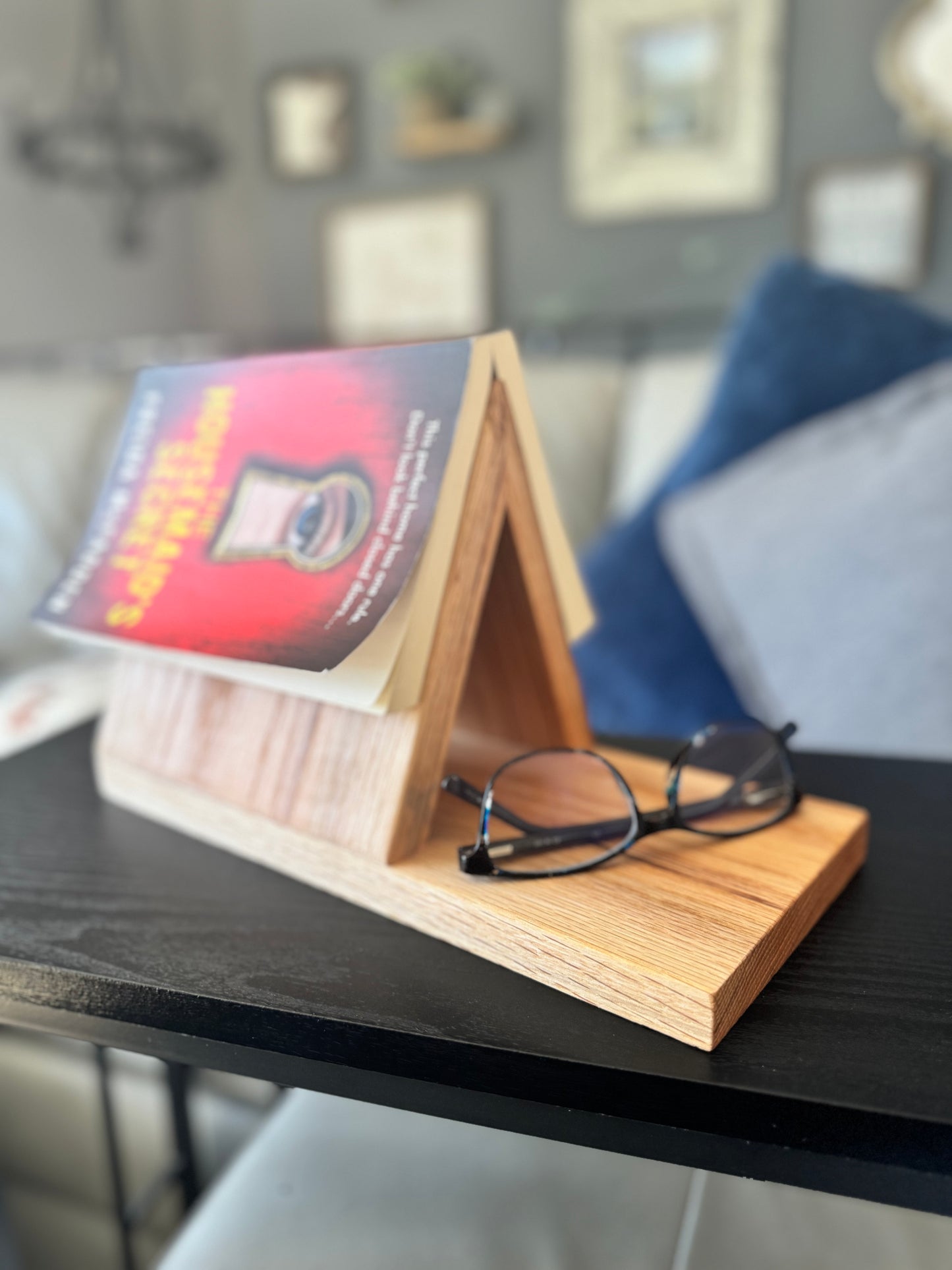 Wood Book Stand (Book Valet)