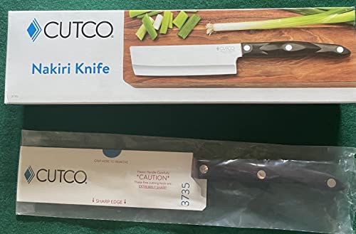 Cutco Nakiri Knife-This is THE knife for vegetable prep. Designed for clean slicing, chopping and dicing of fruits and vegetables