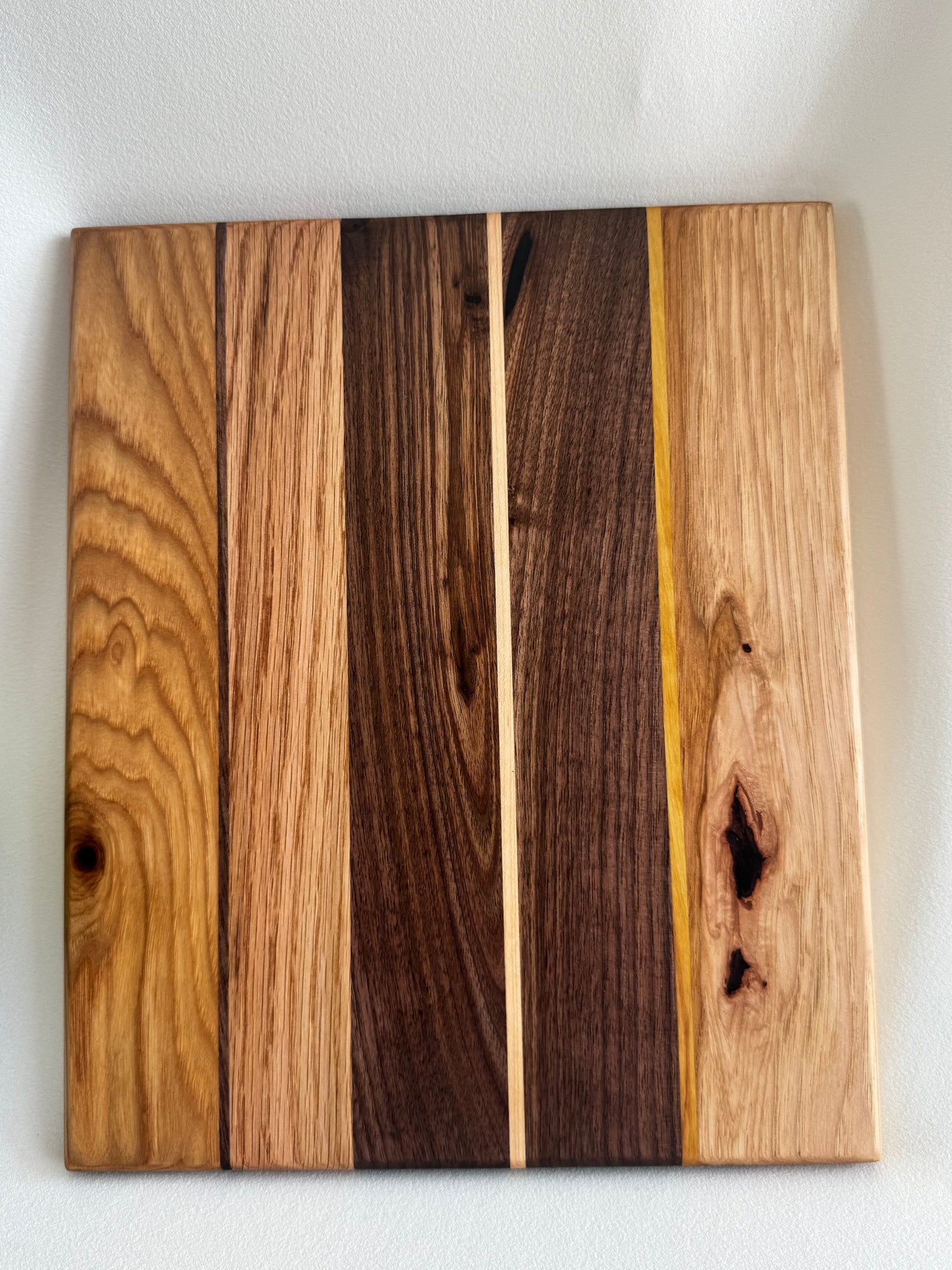 Charcuterie Board - Square - Striped Design