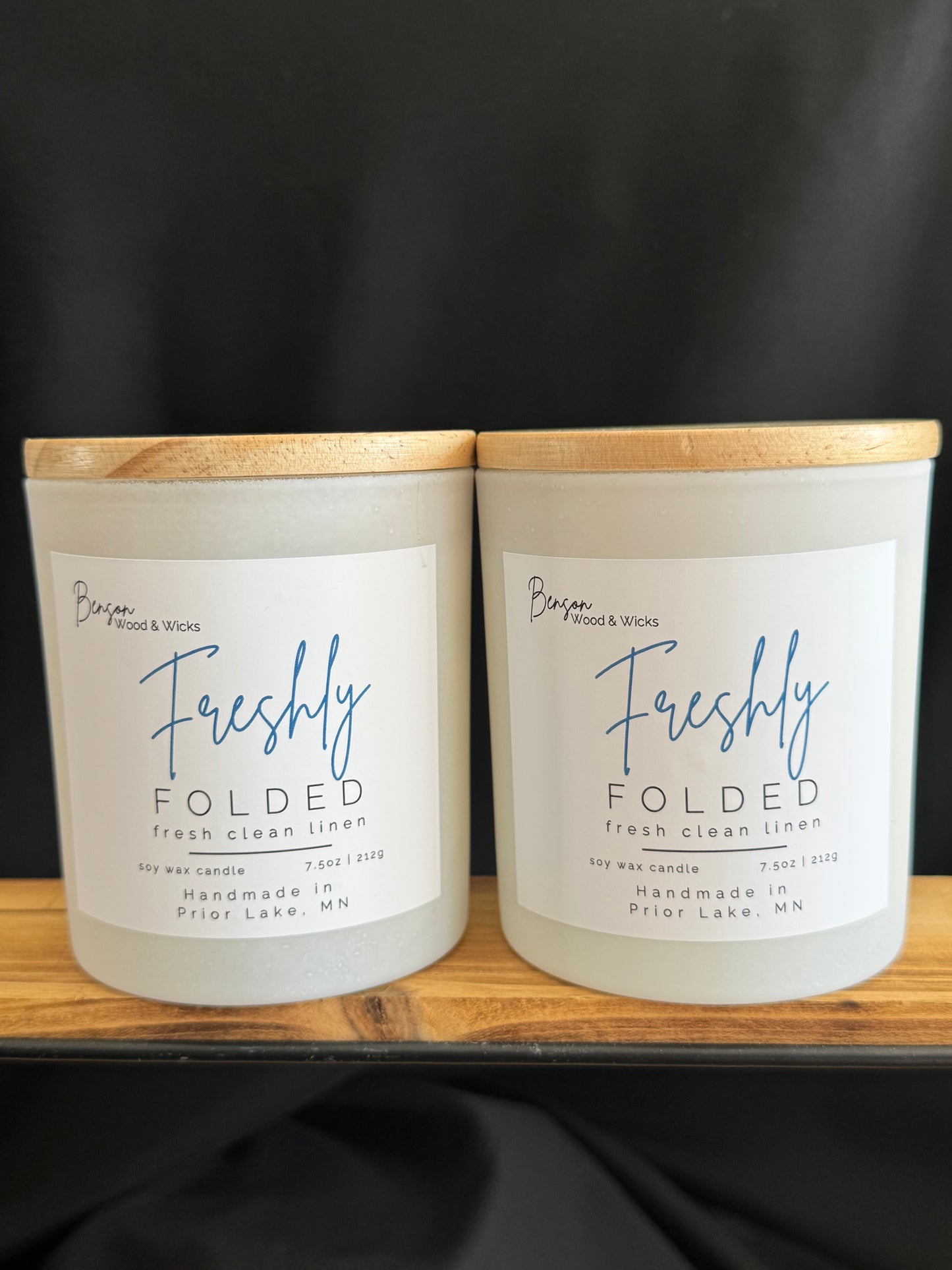 Freshly Folded - 7.5oz Soy Candle