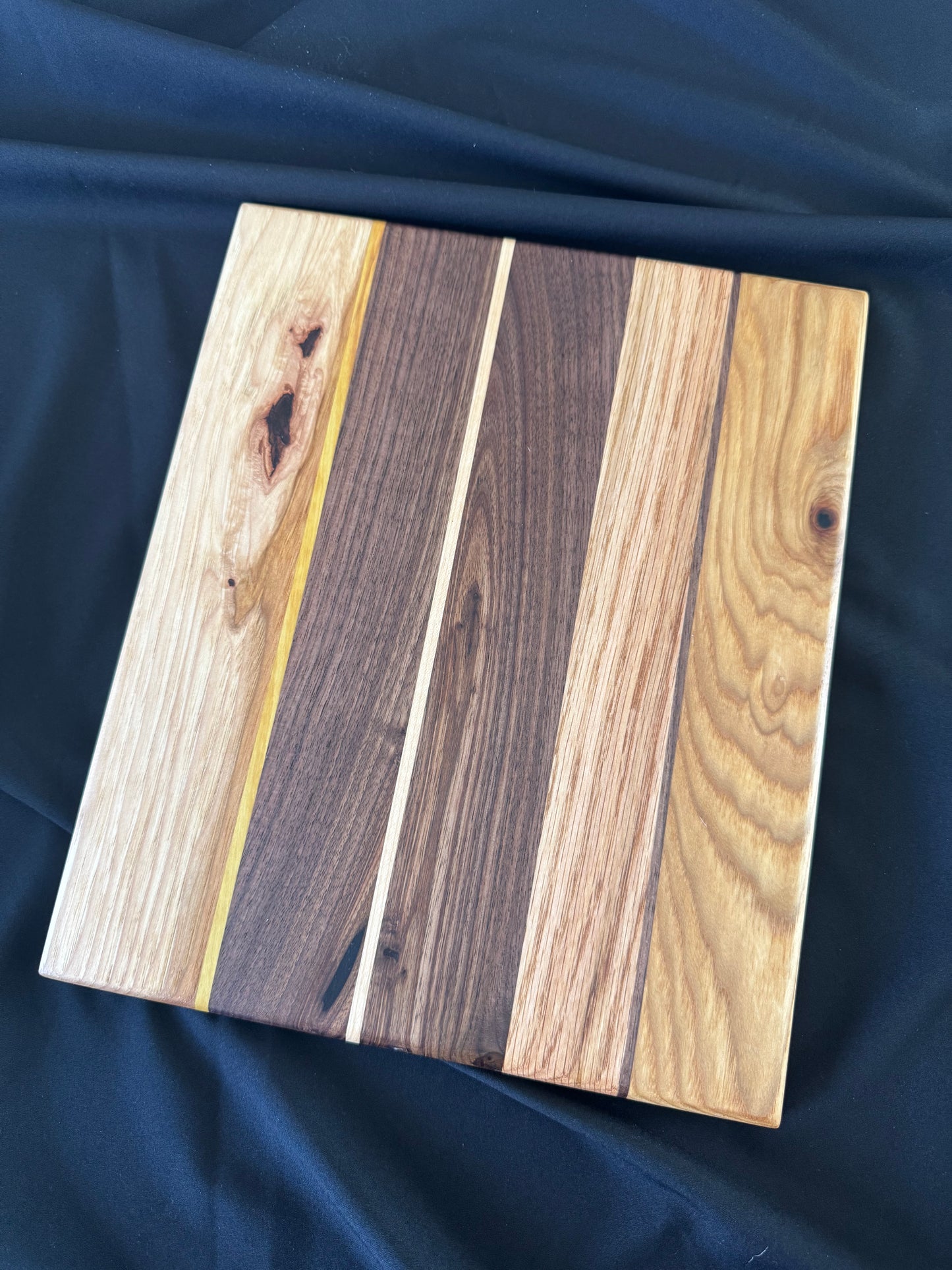 Charcuterie Board - Square - Striped Design