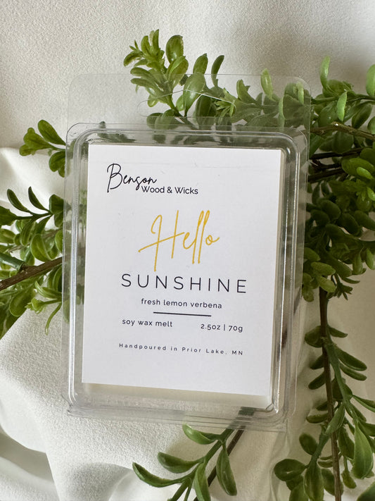 Hello Sunshine, Wax Melts