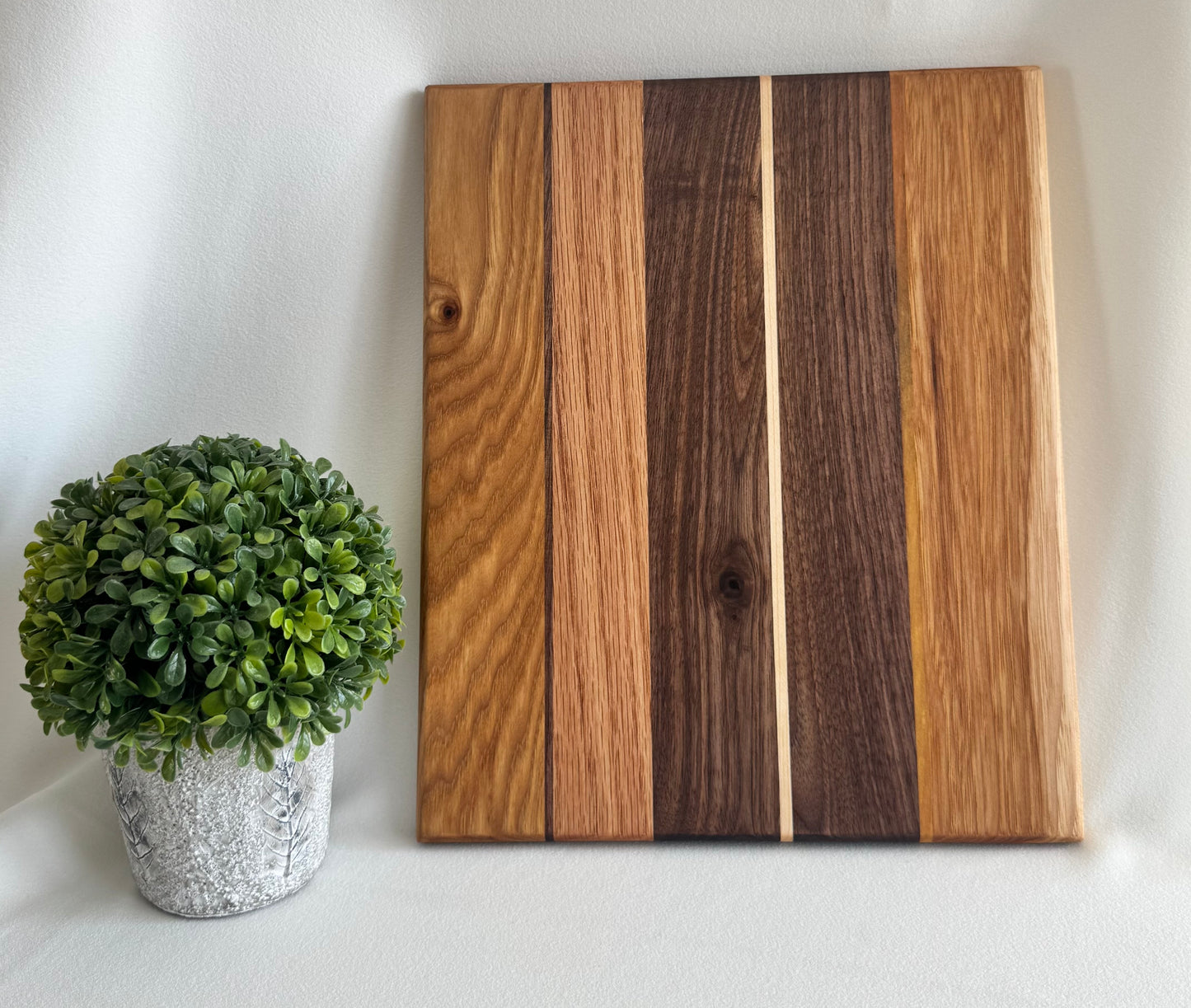 Charcuterie Board - Square - Striped Design