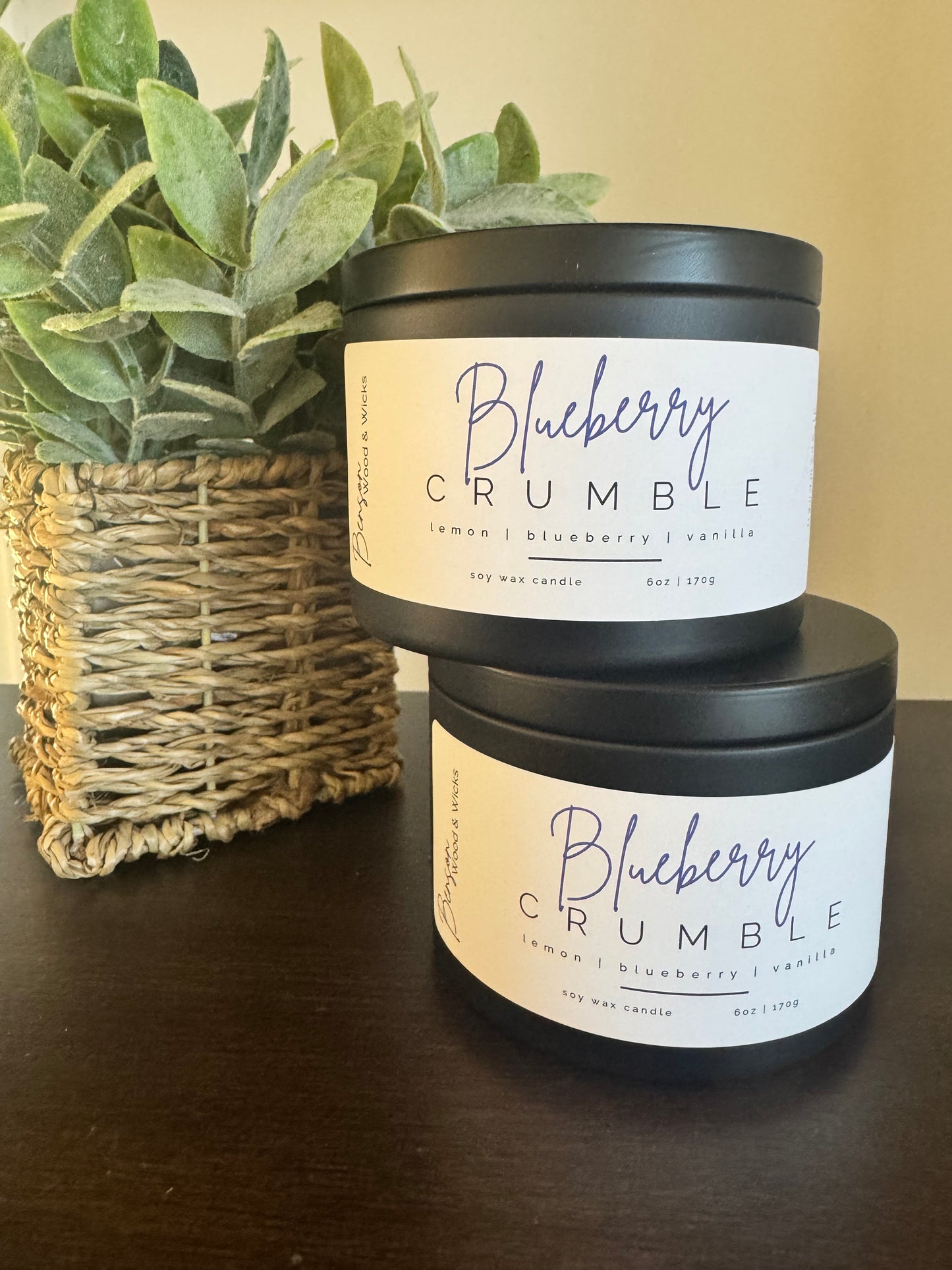 Blueberry Crumble - Soy Candle