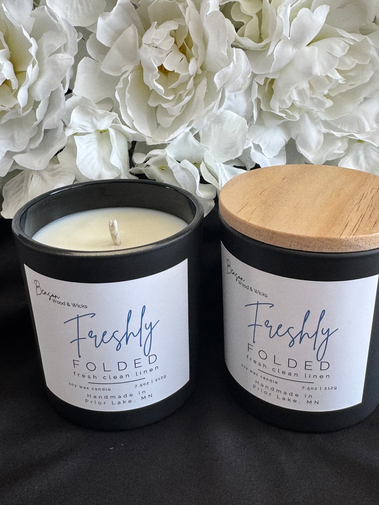 Freshly Folded - 7.5oz Soy Candle