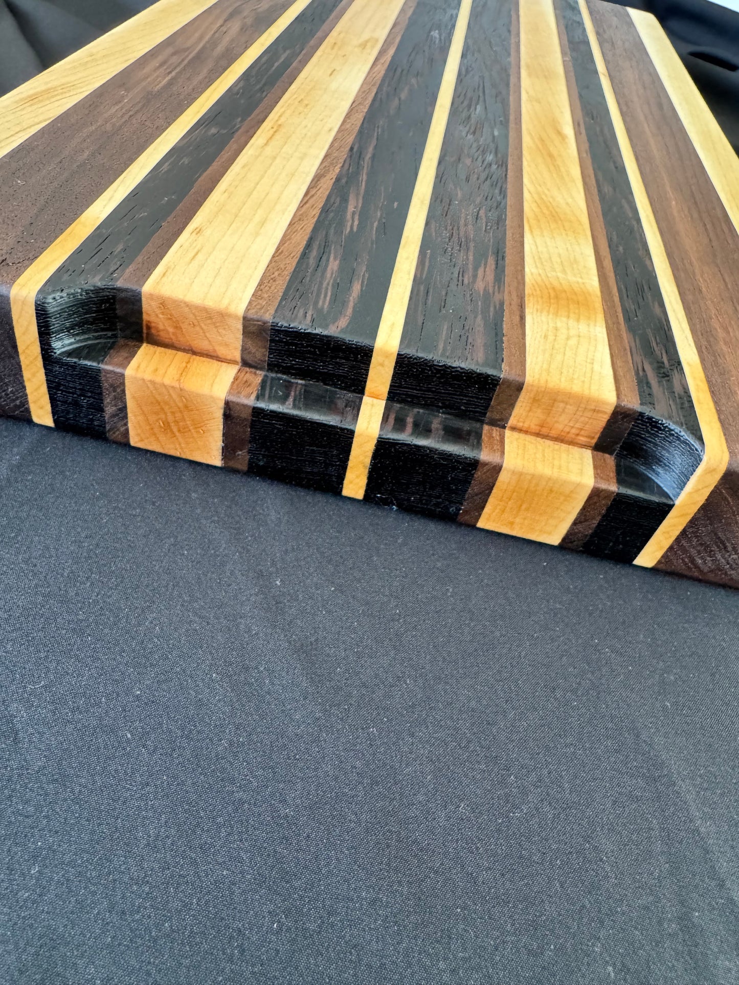 Cutting Board - Striped - Large