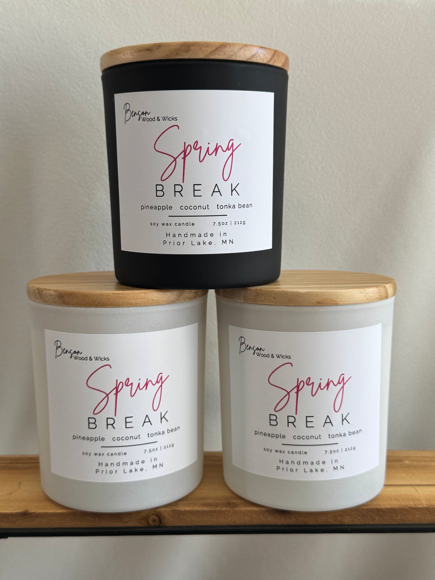 Spring Break - 7.5oz Soy Candle