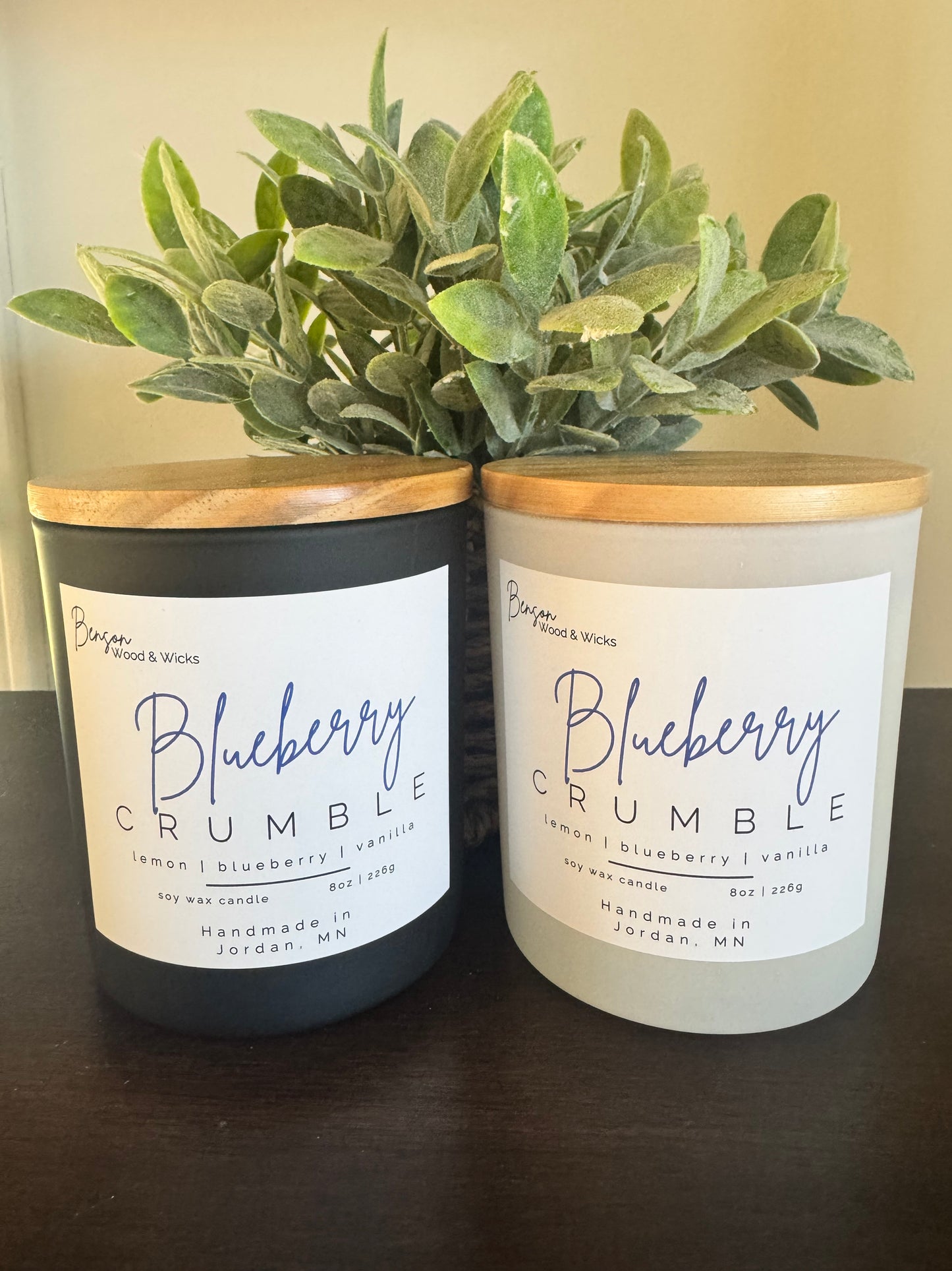 Blueberry Crumble - Soy Candle