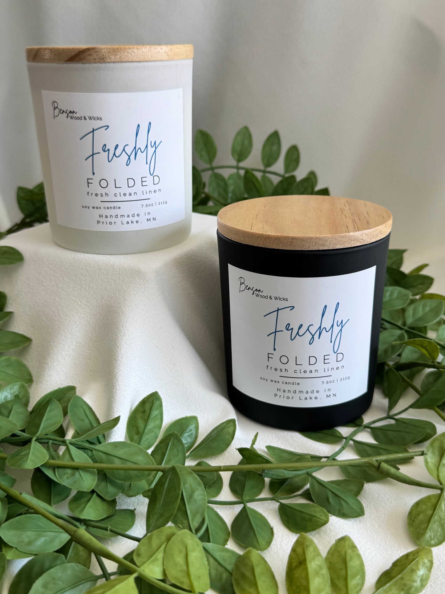 Freshly Folded - 7.5oz Soy Candle