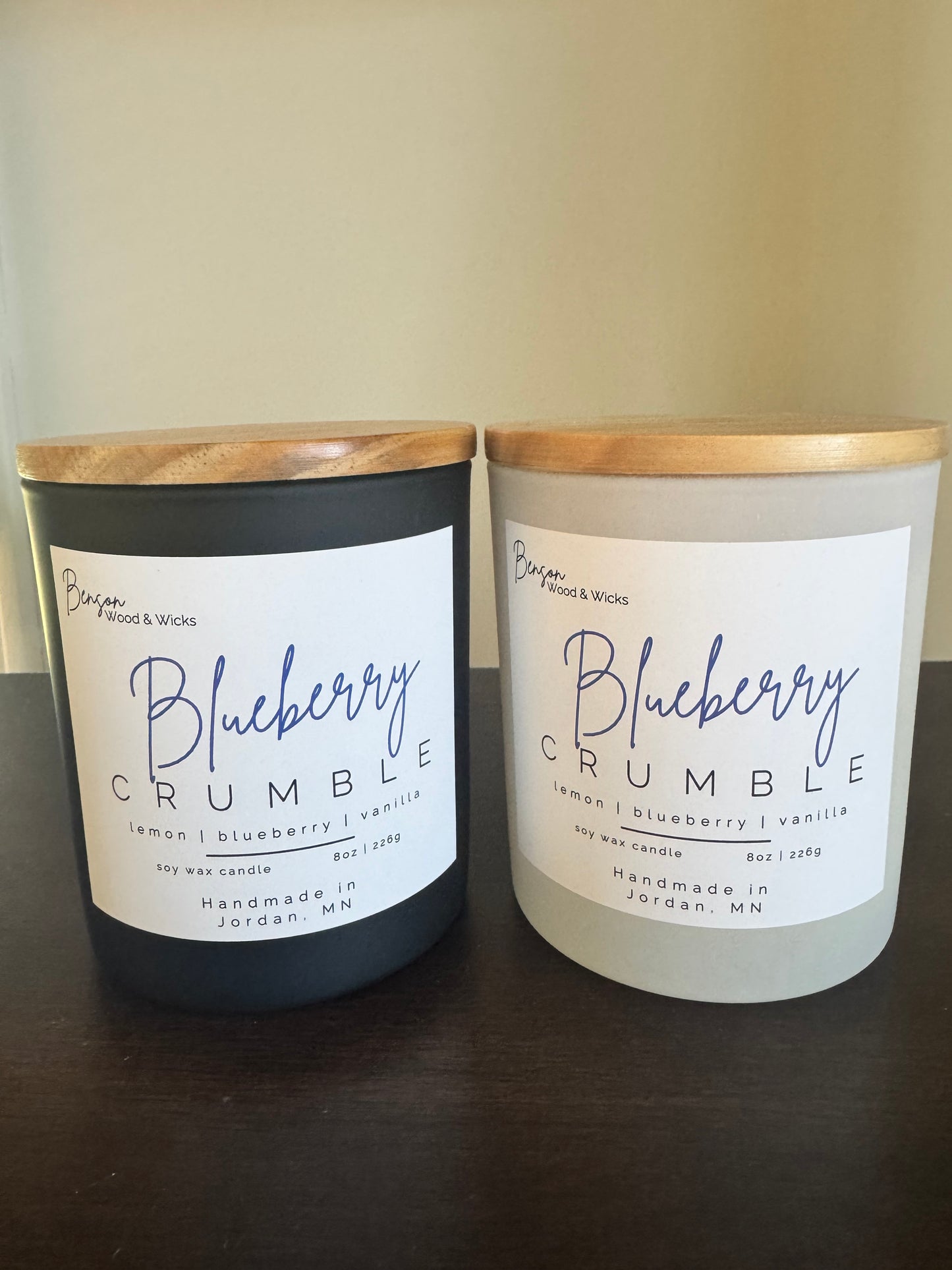 Blueberry Crumble - Soy Candle