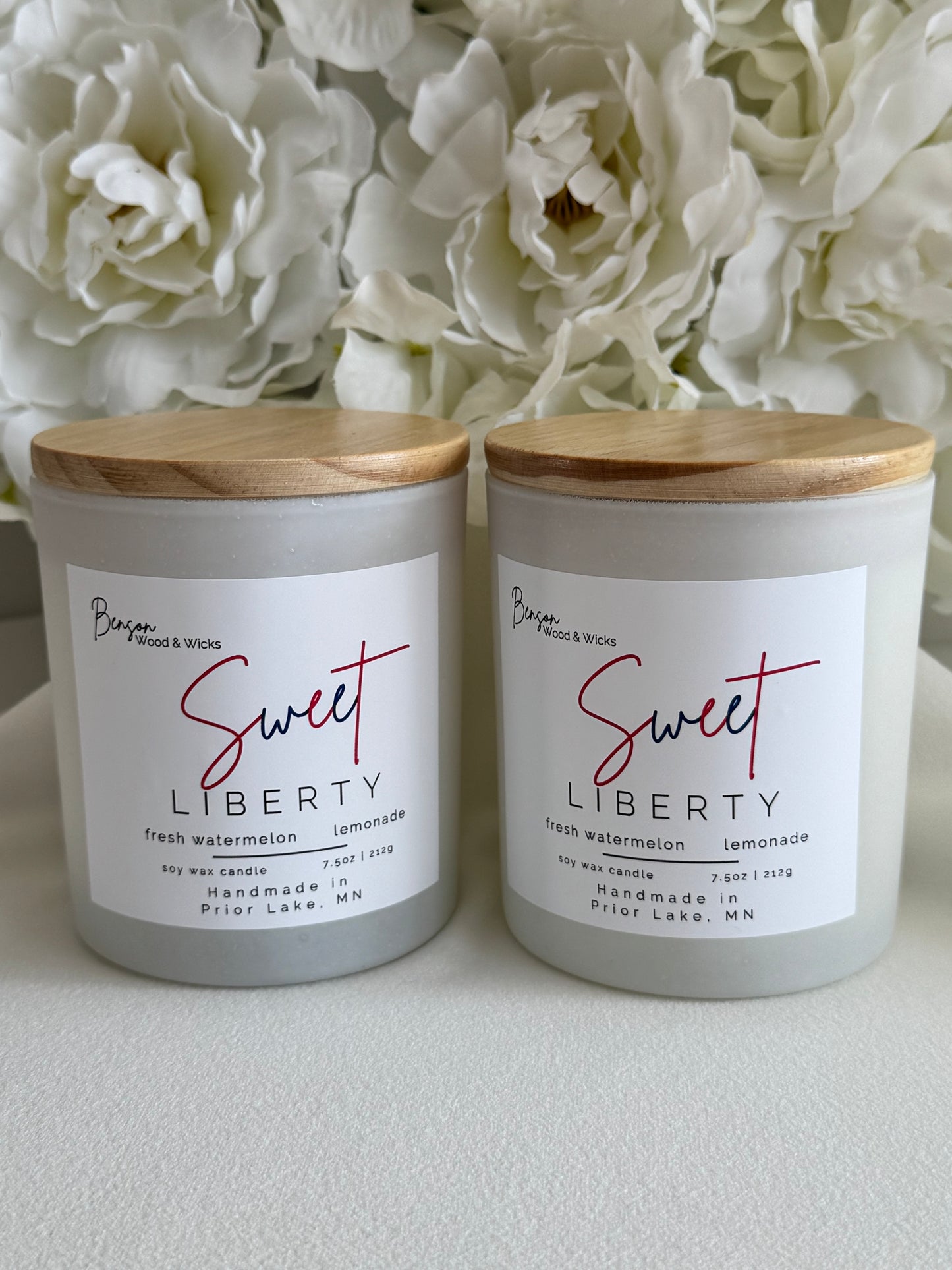 Sweet Liberty - 7.5oz Soy Candle