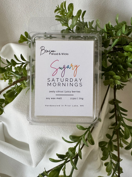 Sugary Saturday Mornings, Wax Melts