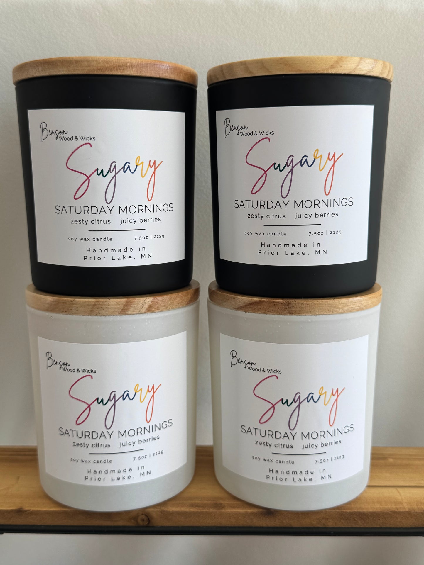 Sugary Saturday Mornings - 7.5oz Soy Candle