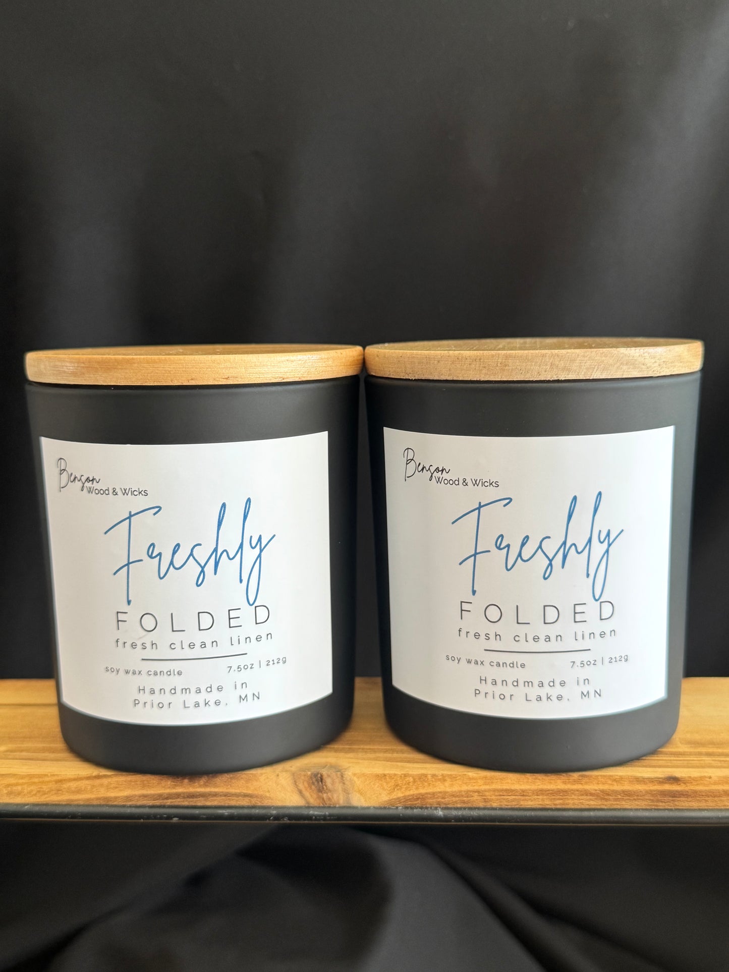 Freshly Folded - 7.5oz Soy Candle