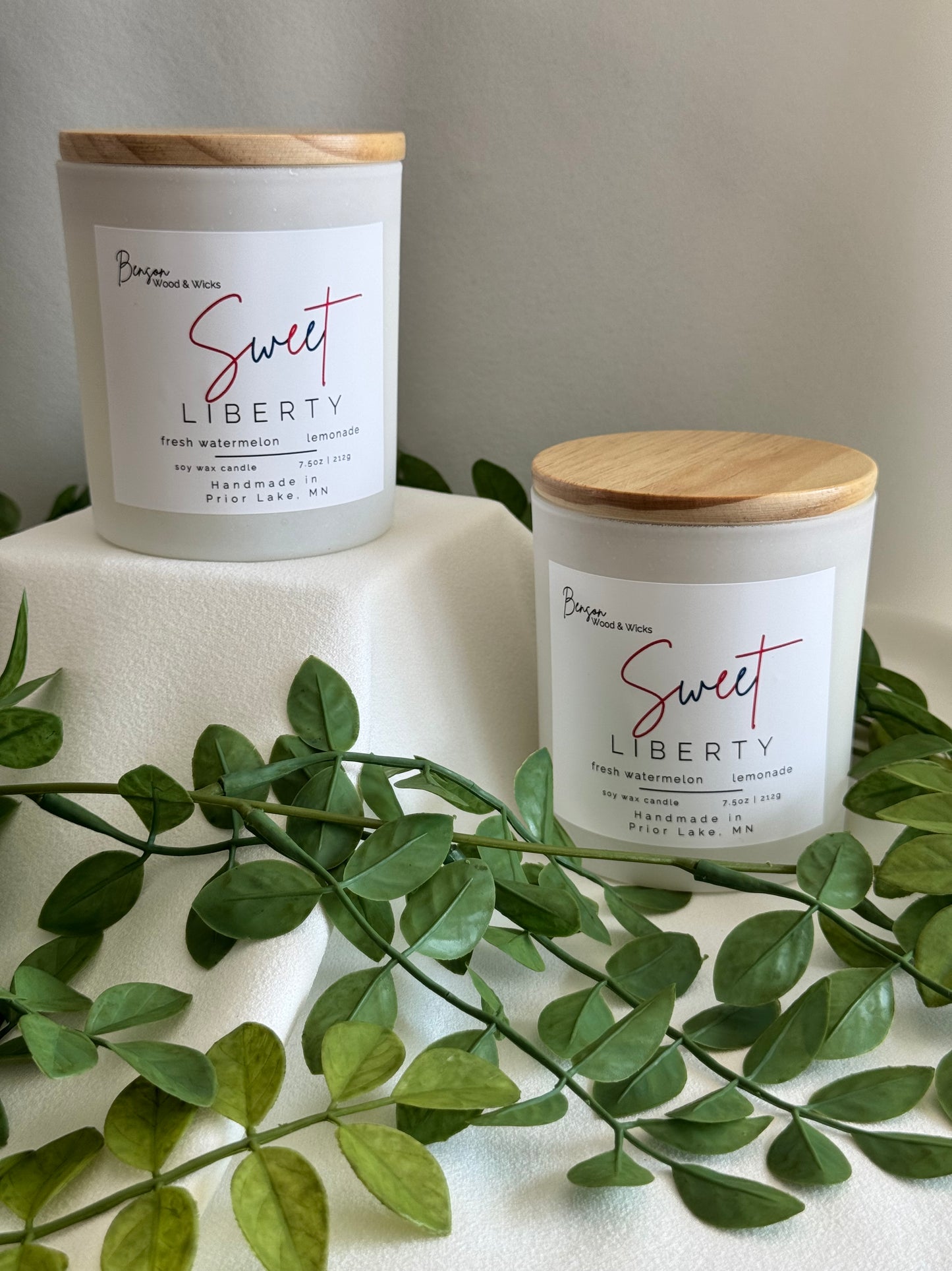 Sweet Liberty - 7.5oz Soy Candle