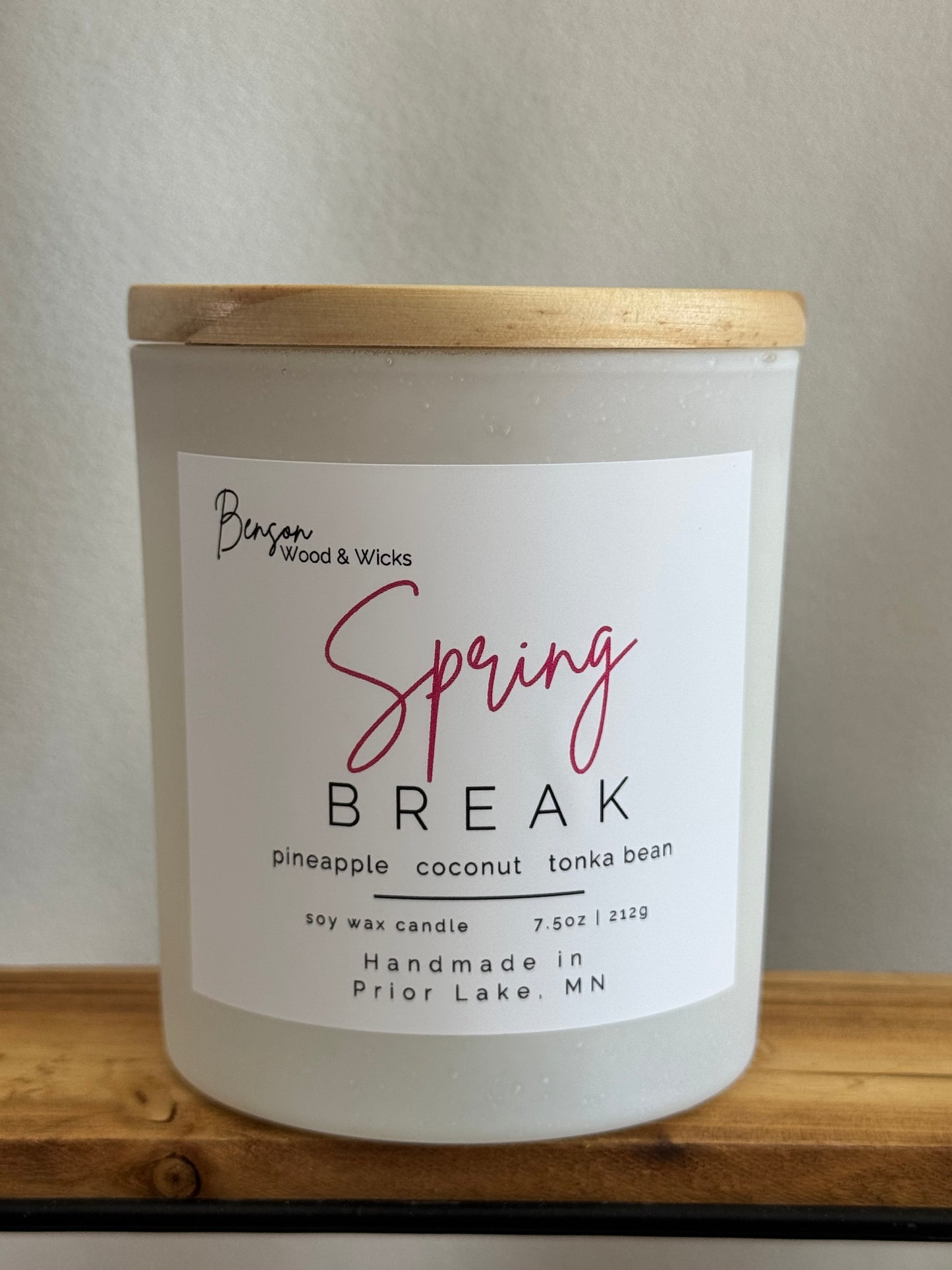 Spring Break - 7.5oz Soy Candle