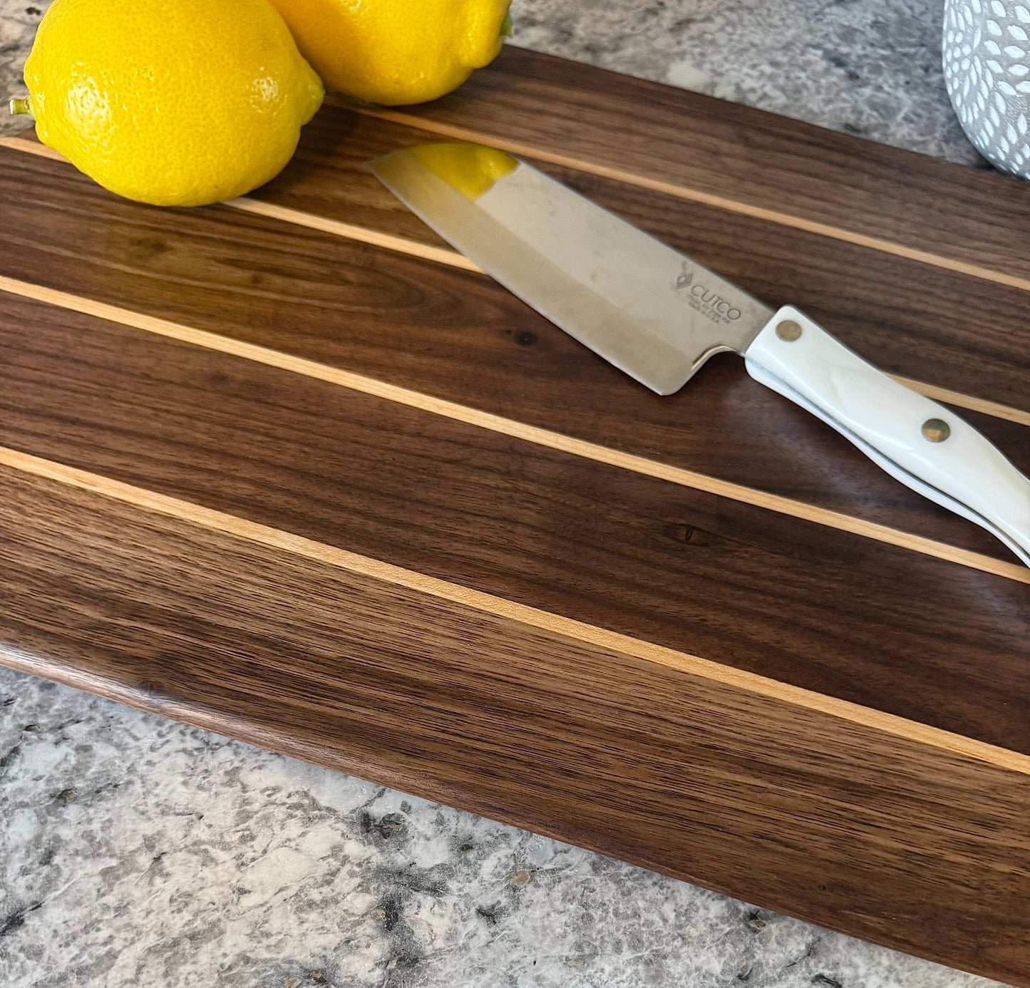 Walnut and maple Charcuterie Board - Antler (custom)